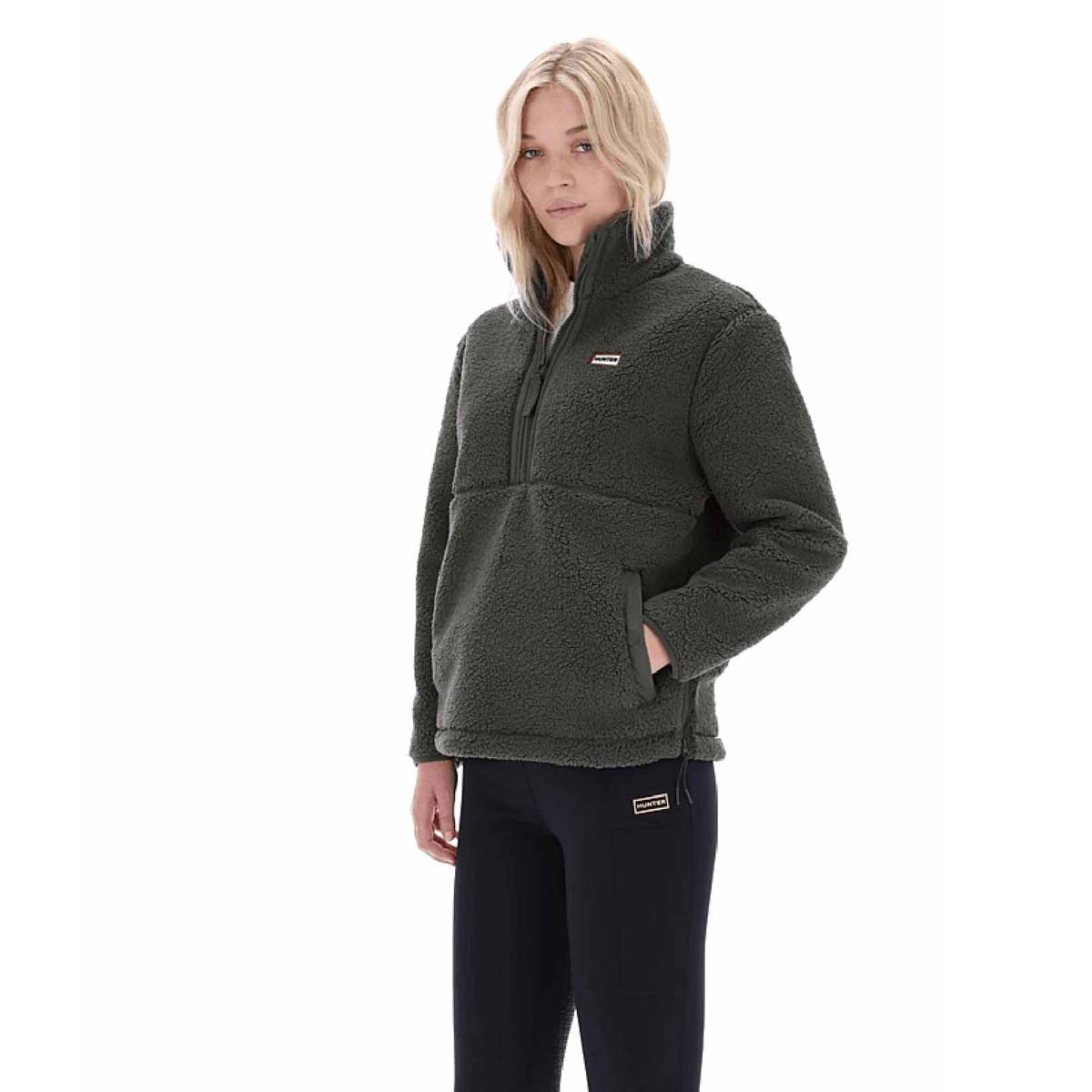 Hunter Womens Tiorga 1/4 Zip Borg Fleece