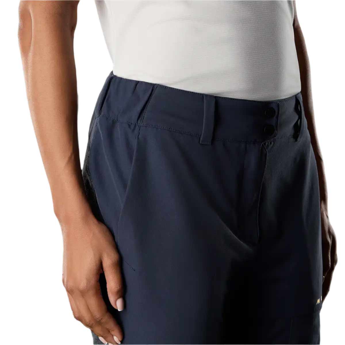 Musto Women's Evo Performance Stretch Trousers- Navy- waistband detail