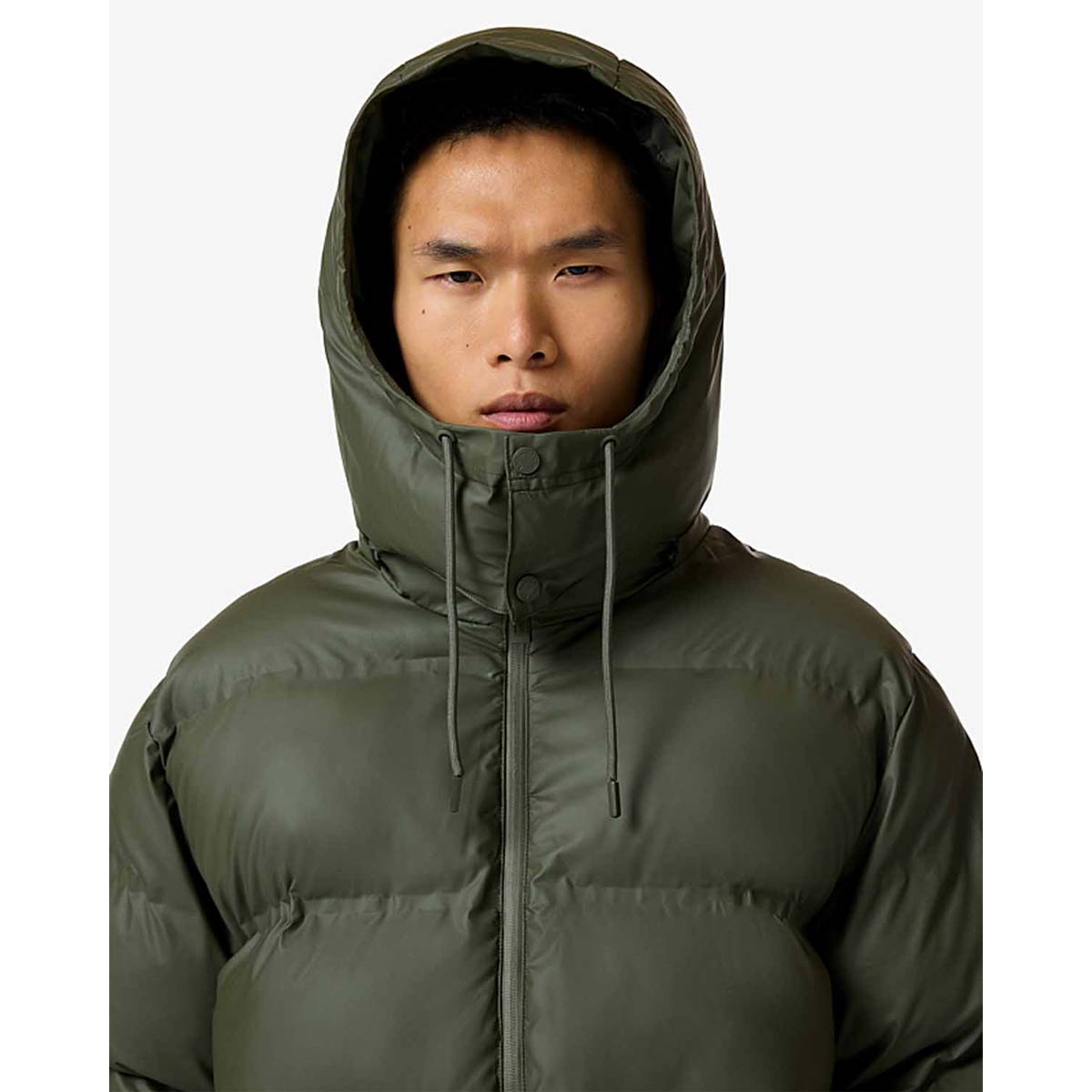 Hunter Wiley Sonic Welded PU Puffer Jacket - Kambaba - hood