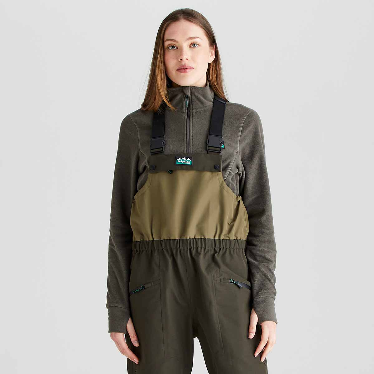 Ridgeline Women's Agri Pro 3L Bib & Brace - Deep Forest 
