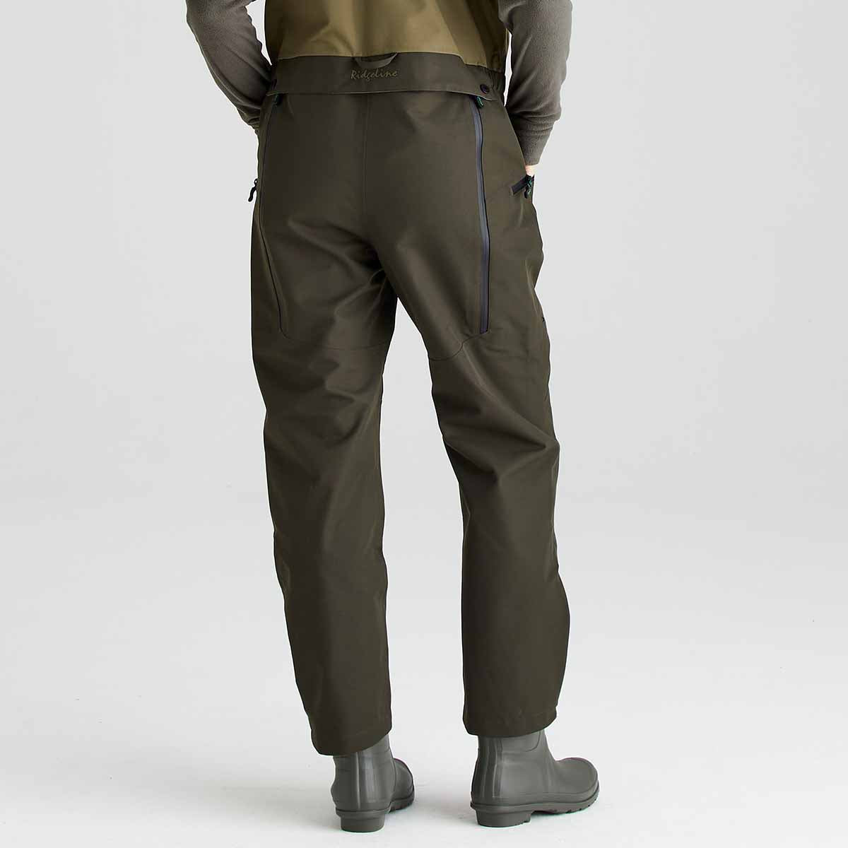 Ridgeline Women's Agri Pro 3L Bib & Brace - Deep Forest - Rear