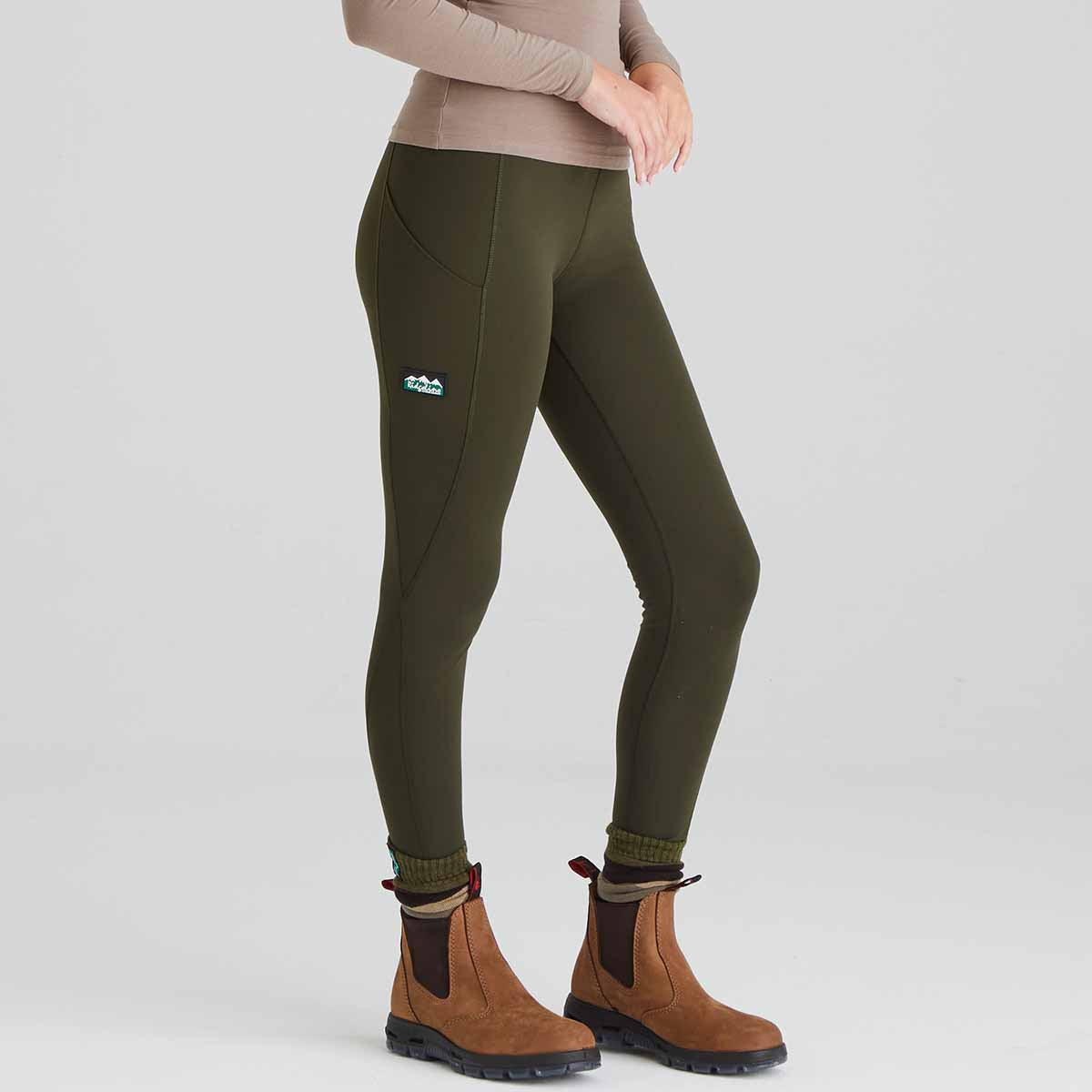 Ridgeline Infinity Leggings - Deep Forest