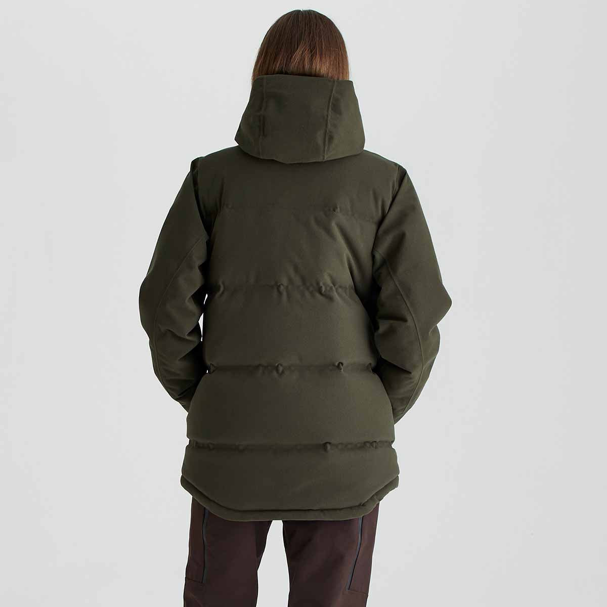 Ridgeline Women's Taiga Thermal Jacket - Deep Forest - Rear