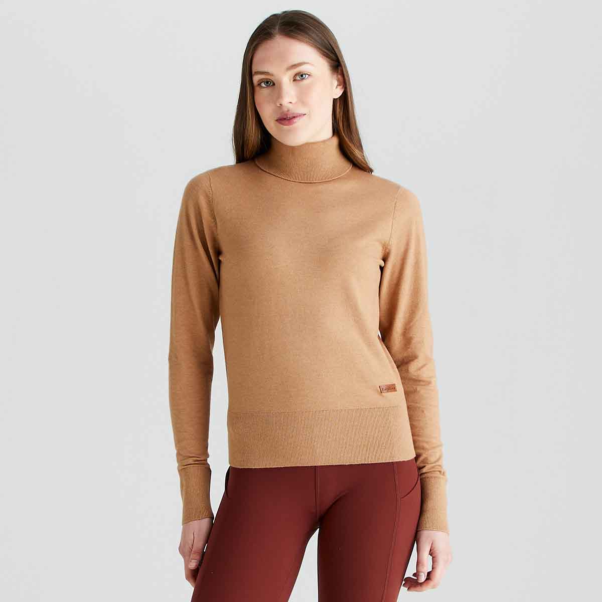 Ridgeline Women's Melford Roll Neck Jumper - Sienna