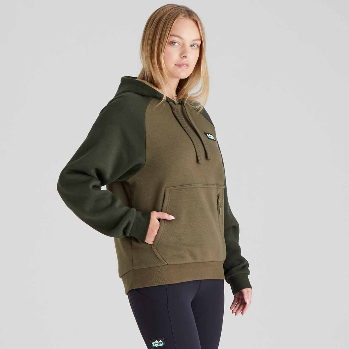 Ridgeline Women's North Island Hoodie - Ivy Green Mix