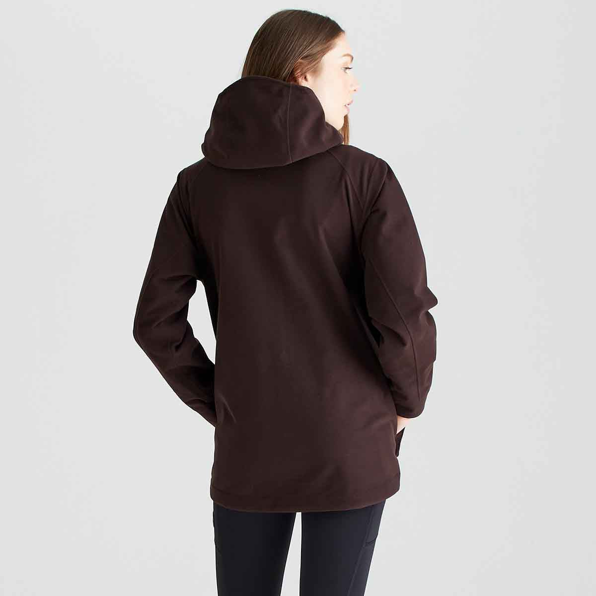 Ridgeline Rhea Women's Jacket - Deep Bark - Rear