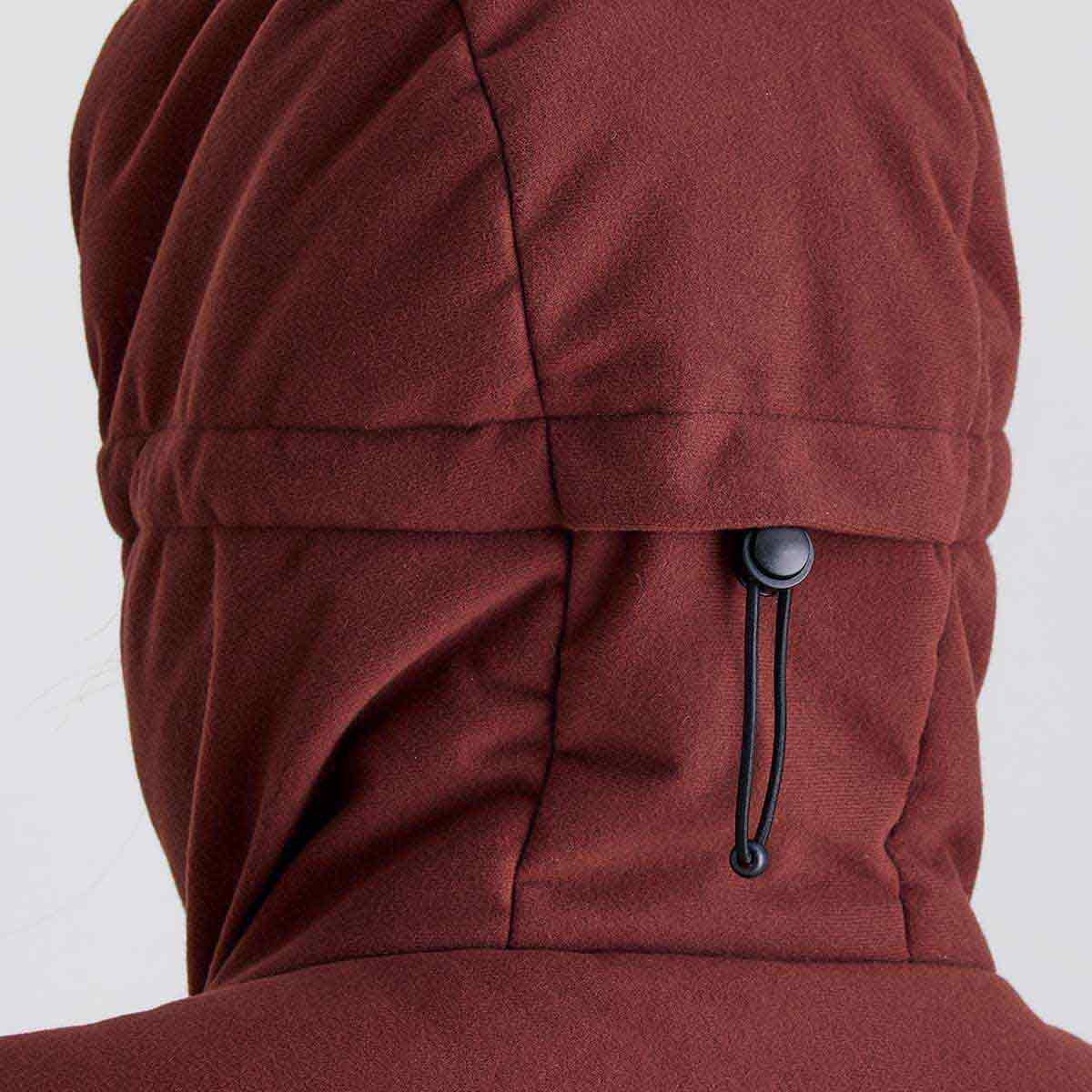 Ridgeline Women's Taiga Thermal Jacket - Oxblood - Hood