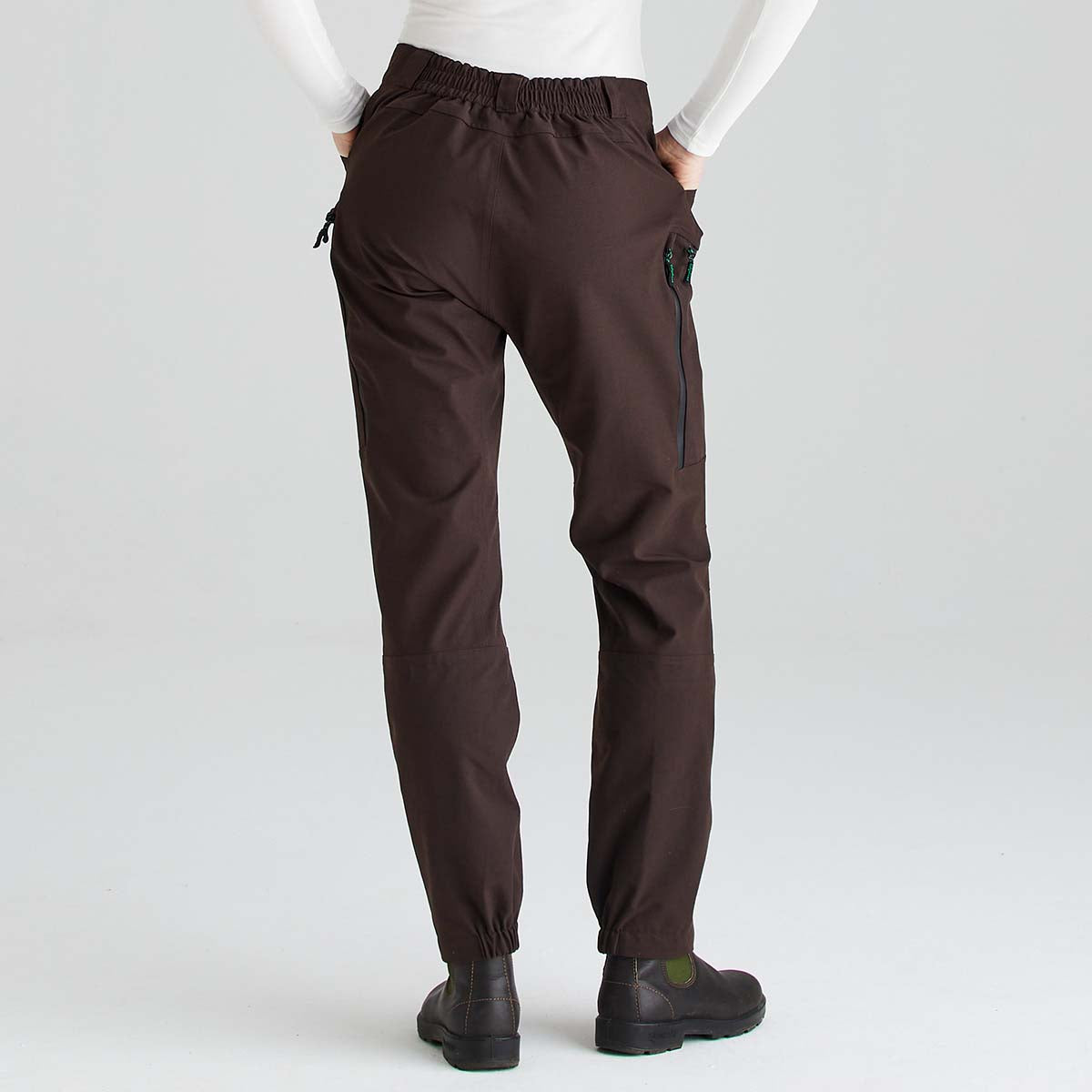 Ridgeline Women's Cambrian Trousers - Deep Bark - Rear