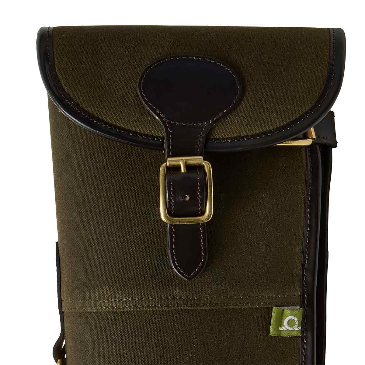 Chatham Waxed Canvas Gun Slip - Detail