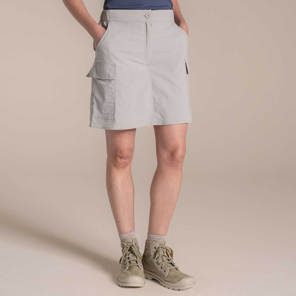 Craghoppers NosiLife Pro Cargo Skort - Soft Mushroom