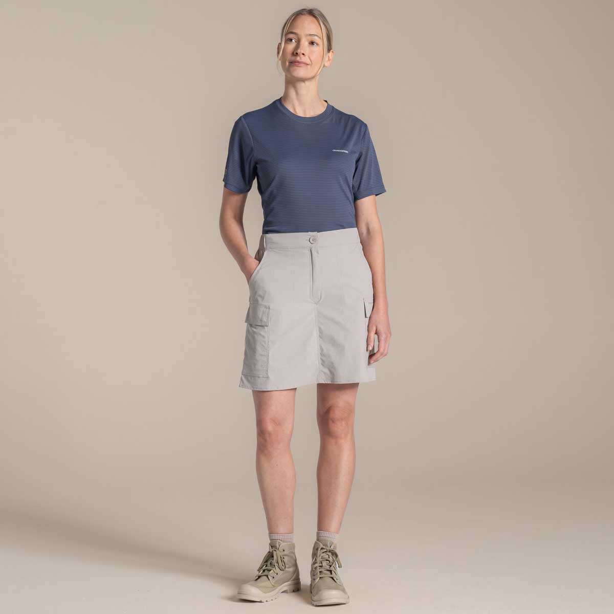 Craghoppers NosiLife Pro Cargo Skort - Soft Mushroom