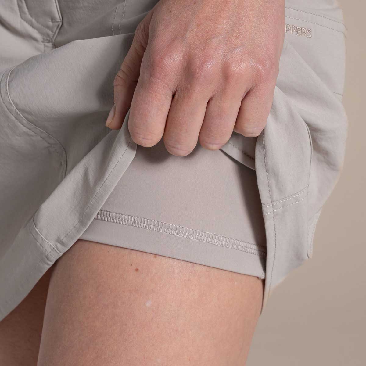 Craghoppers NosiLife Pro Cargo Skort - Soft Mushroom - Shorts