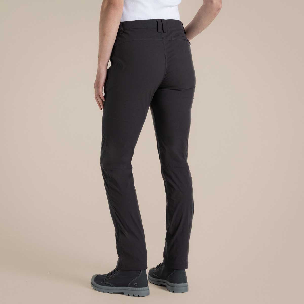 Craghoppers NosiLife Pro Women's Trousers III - Charcoal - Rear