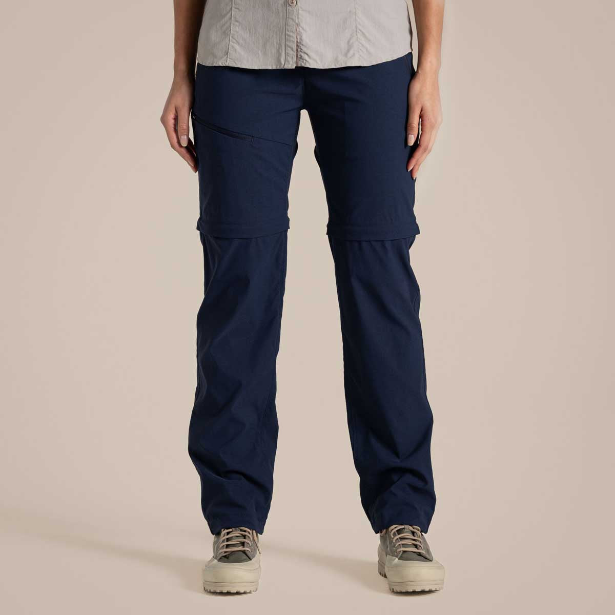 Craghoppers NosiLife Pro Women's Convertible Trousers III - Blue Navy