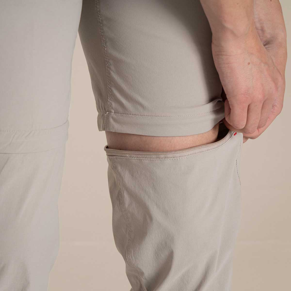 Craghoppers NosiLife Pro Women's Convertible Trousers III - Soft Mushroom - Removable Legs