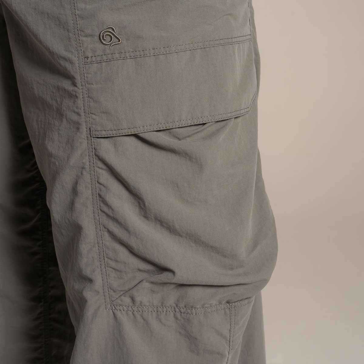 Craghoppers NosiLife Medina Women's Cargo Trousers - Wild Olive - Cargo Pocket