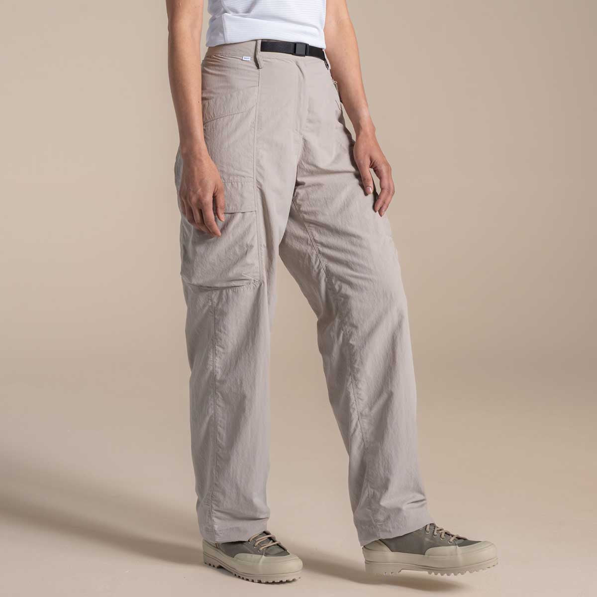 Craghoppers NosiLife Medina Women's Cargo Trousers - Soft Mushroom