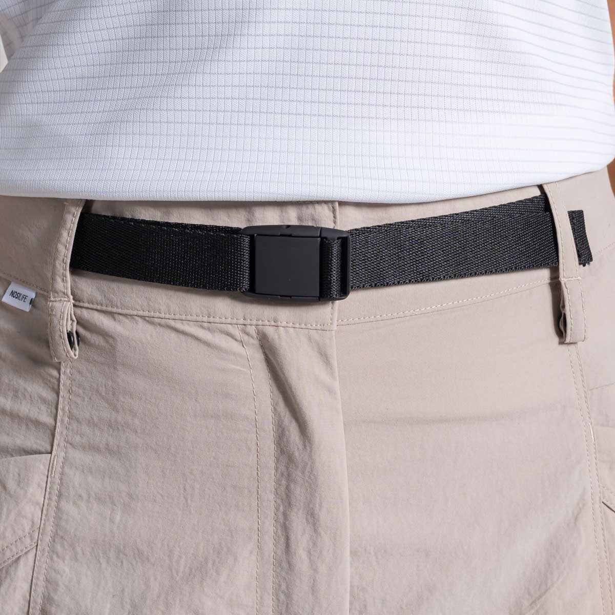 Craghoppers NosiLife Medina Women's Cargo Trousers - Soft Mushroom - Belt