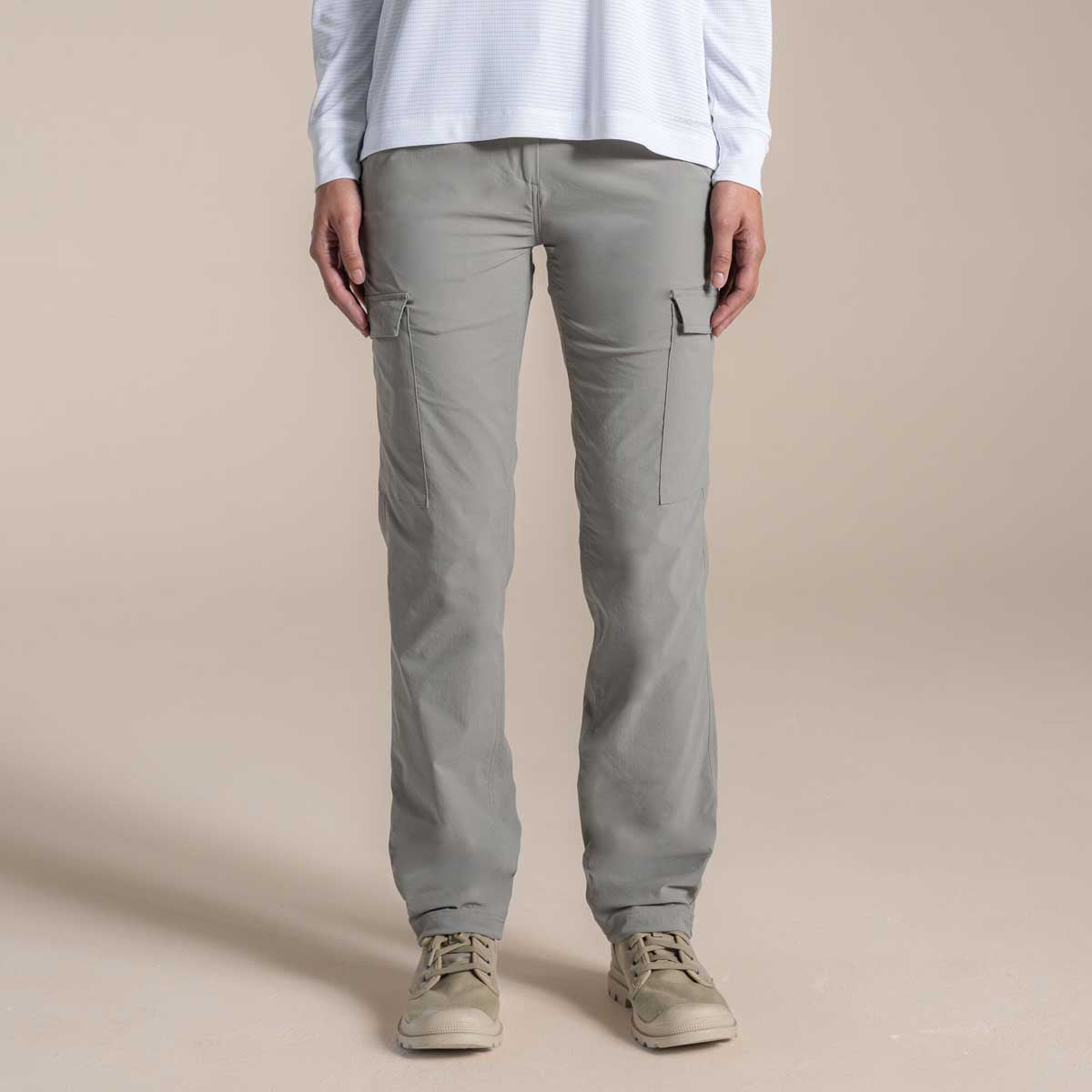Craghoppers NosiLife Rif Women's Stretch Cargo Trousers - Vert