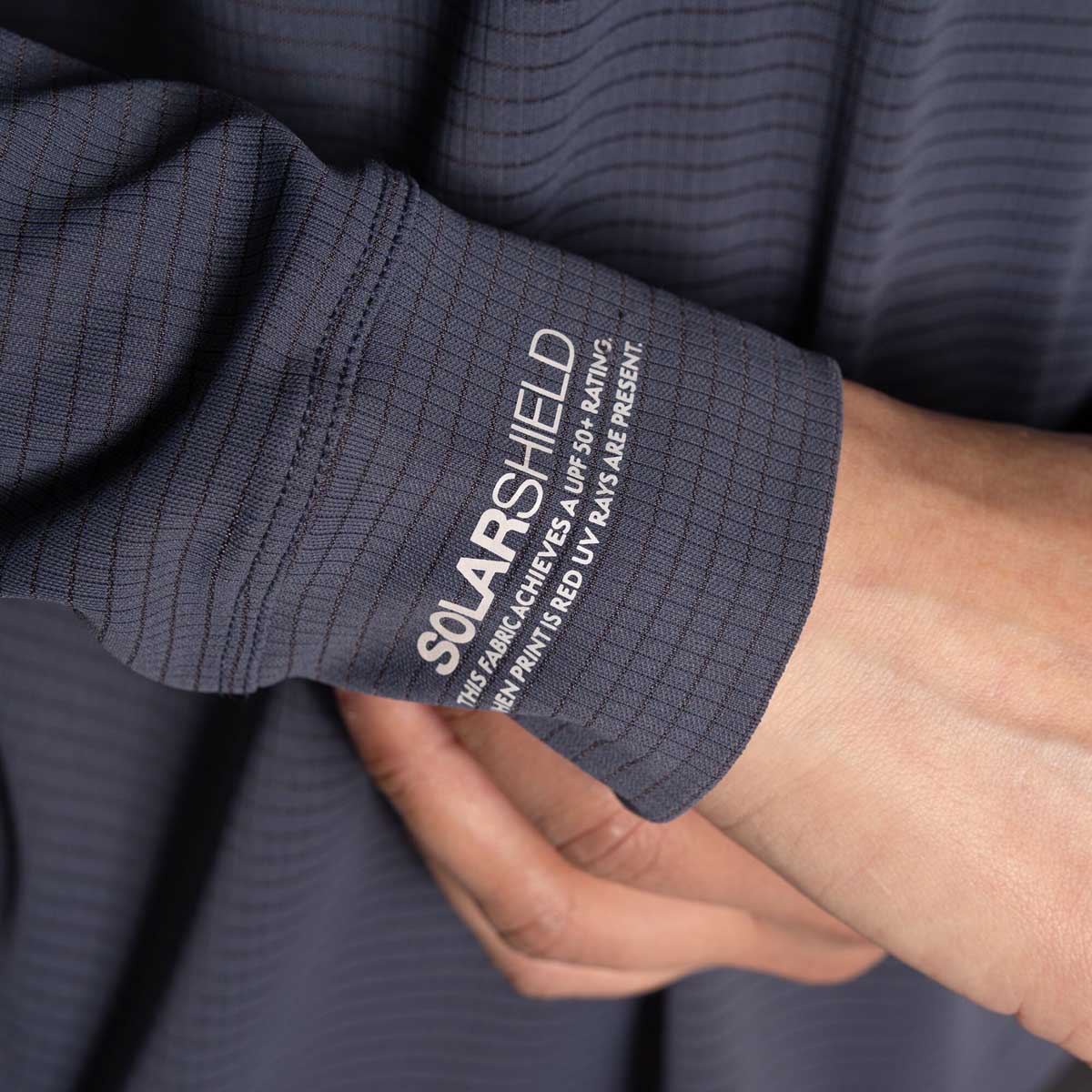 Craghoppers NosiLife SolarShield+ Women's Long Sleeved T-Shirt - Anthracite - Sleeve Detail