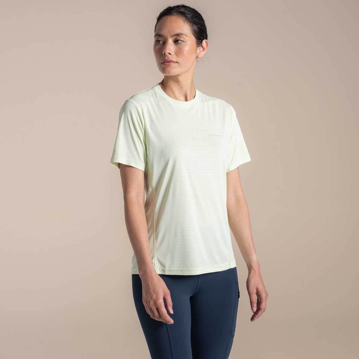 Craghoppers NosiLife Solarshield+ Women's Short Sleeved T-Shirt - Pear Drop
