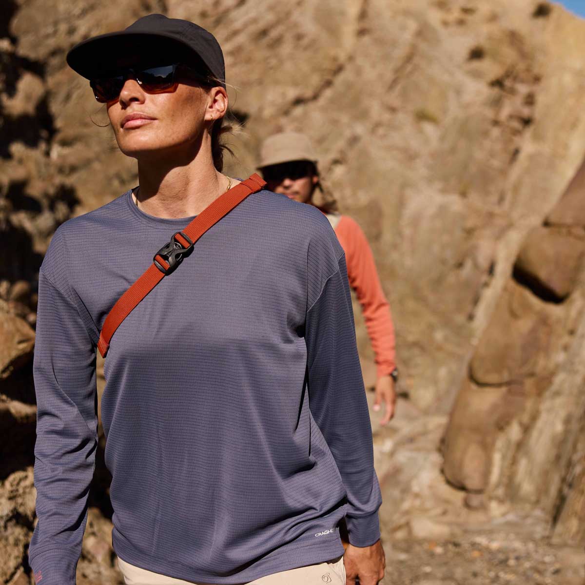 Craghoppers NosiLife SolarShield+ Women's Long Sleeved T-Shirt - Model