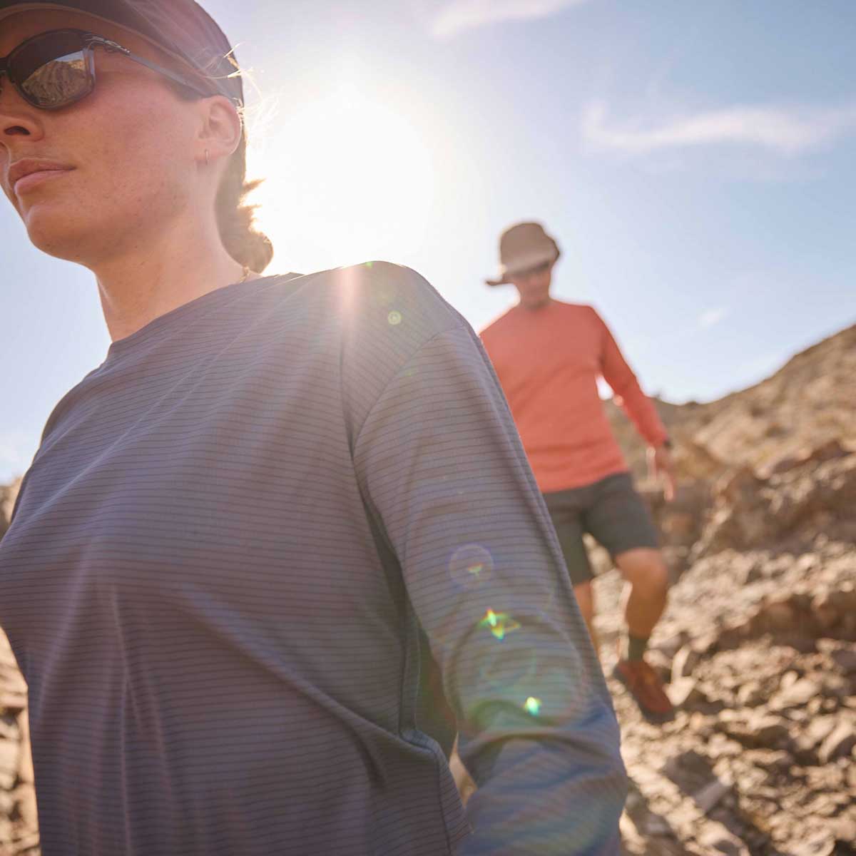 Craghoppers NosiLife SolarShield+ Women's Long Sleeved T-Shirt - Model