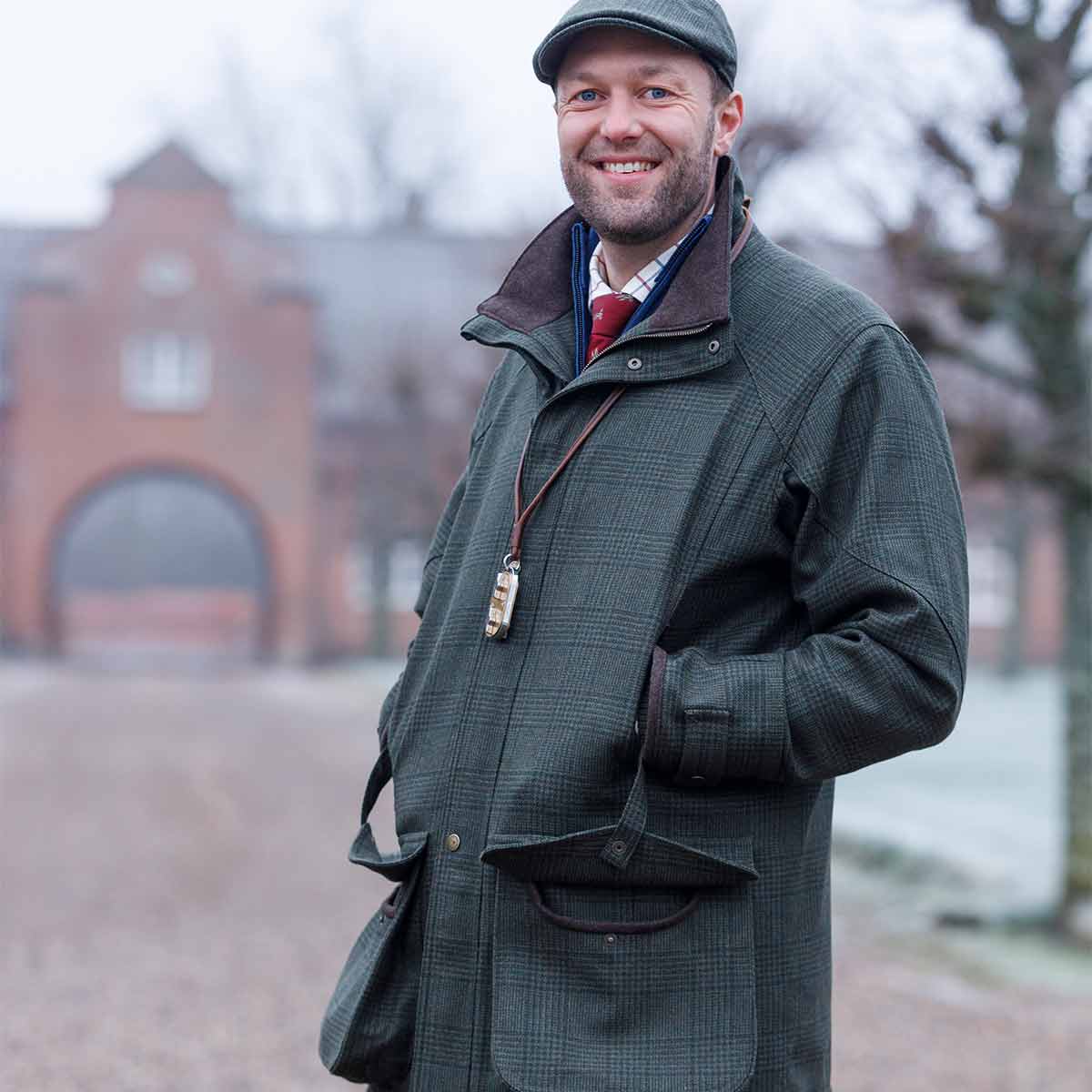 Laksen Willow Fairfax Waterproof Tweed Shooting Coat | ArdMoor