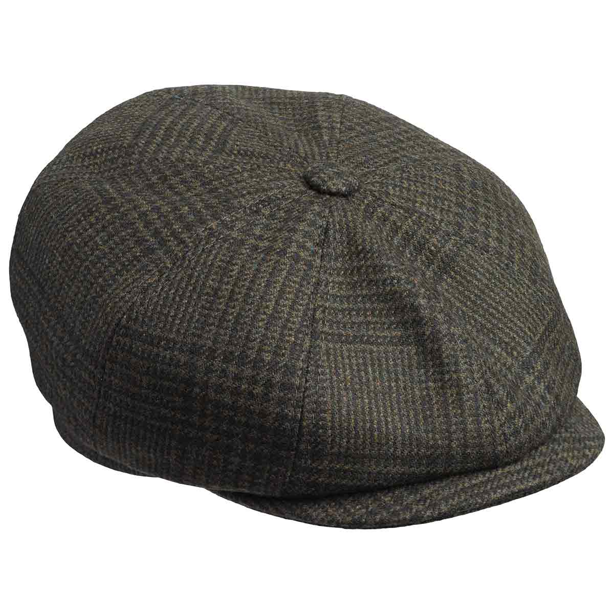 Laksen Willow Tweed Bakersboy Cap