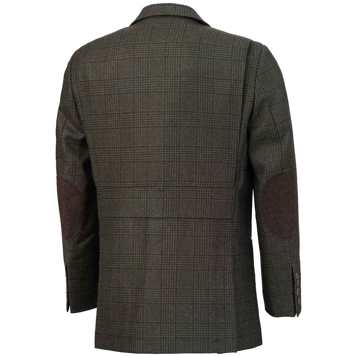 Laksen Willow Tweed Sports Jacket - Rear