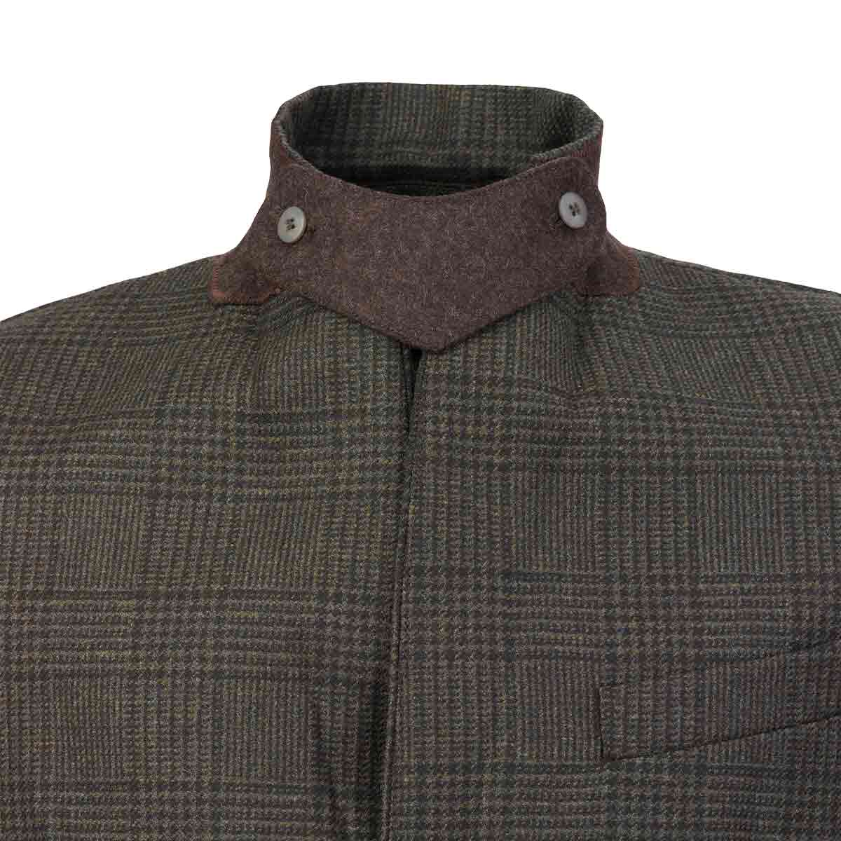 Laksen Willow Tweed Sports Jacket - Collar