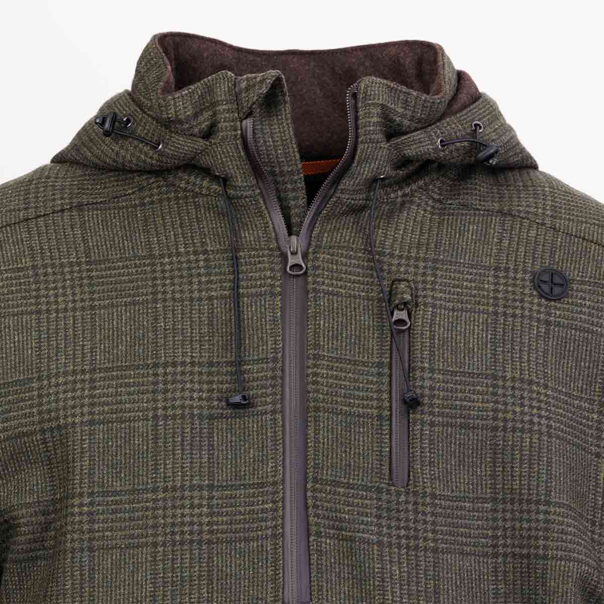 Laksen Willow Waterproof Tweed Hunting Smock w.CTX - Collar