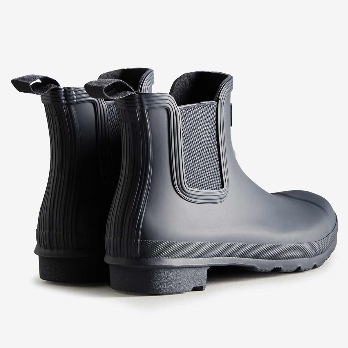 Hunter Women's Original Chelsea Wellington Boots - Hunter Navy - Rear