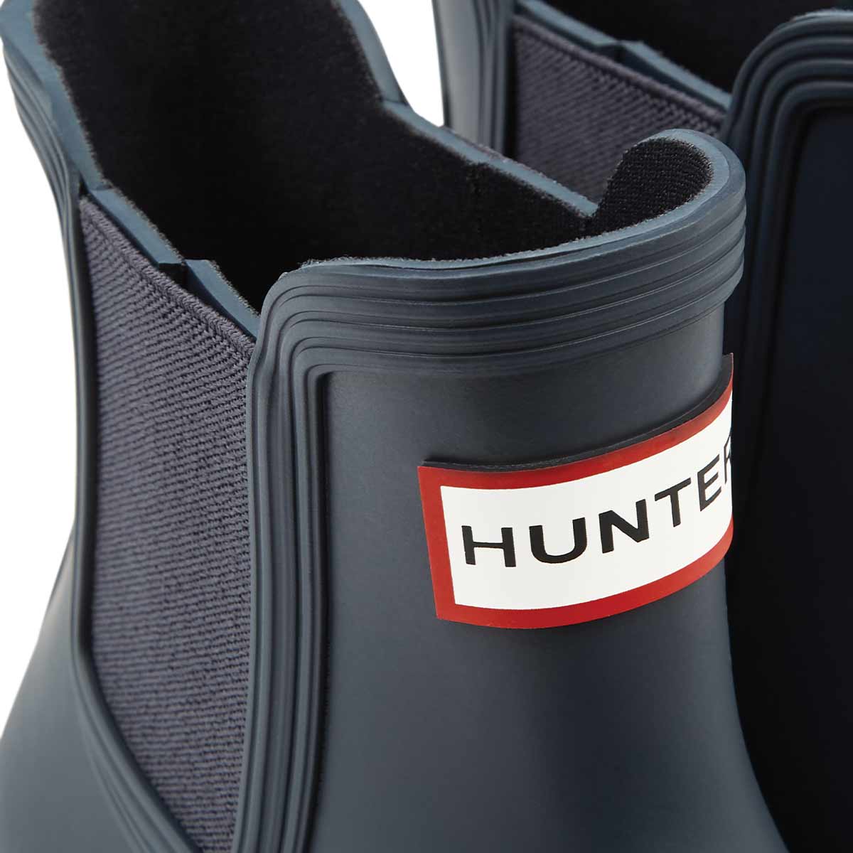 Hunter Women's Original Chelsea Wellington Boots - Hunter Navy - Detail