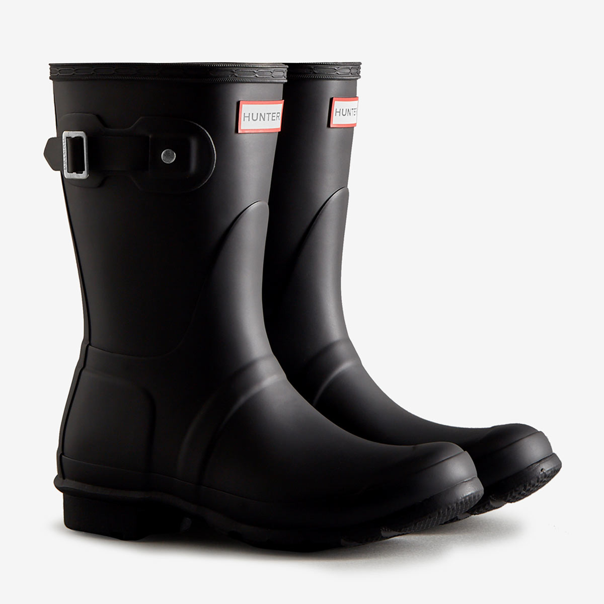 Hunter Women's Original Short Wellington Boots - Black