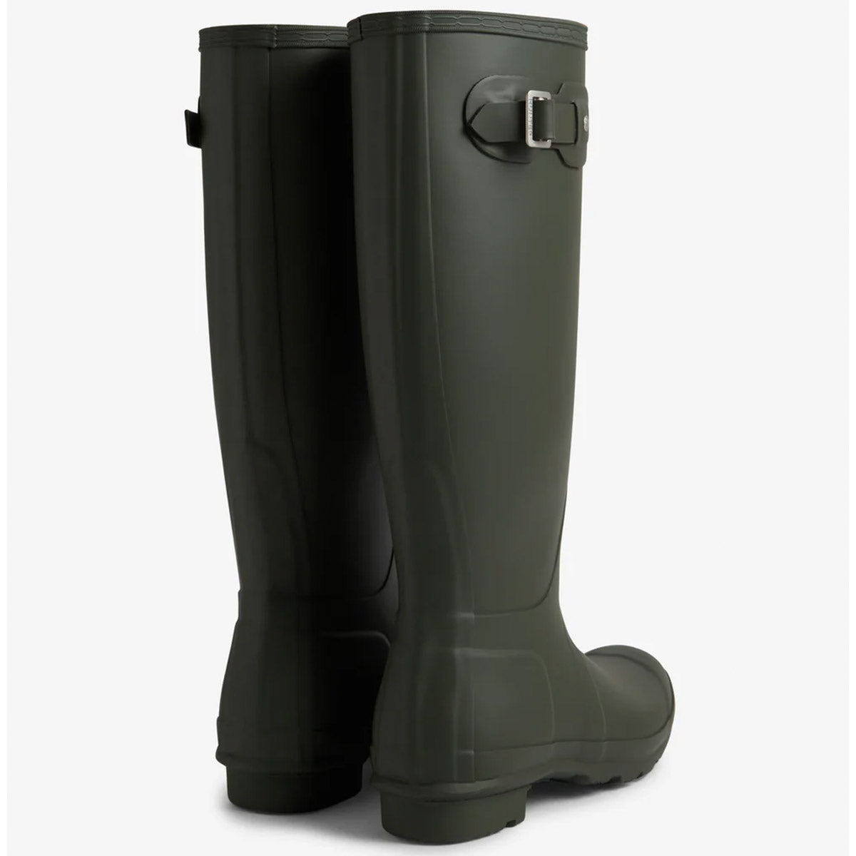 Women's Original Tall Wellington Boots - Dark Olive - Rear