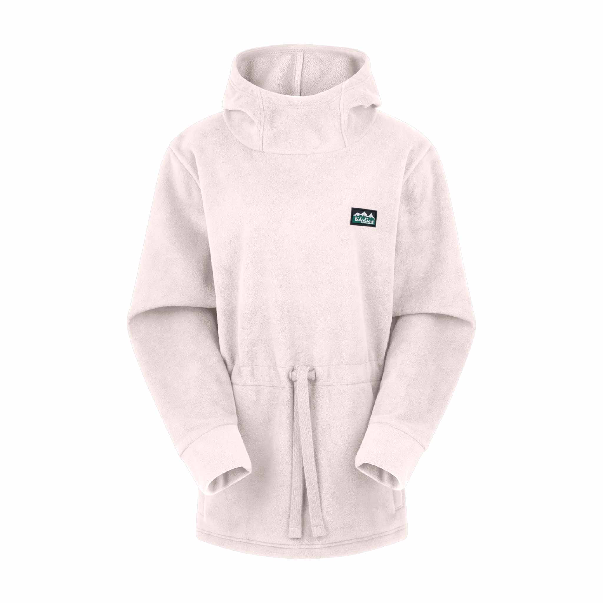 Ridgeline Women's Salt Marsh Fleece Hoodie - mushroom