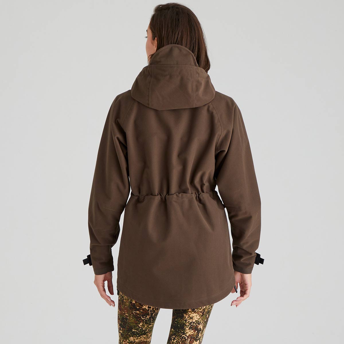 Ridgeline Women's Monsoon Classic Jacket - Bark - Back