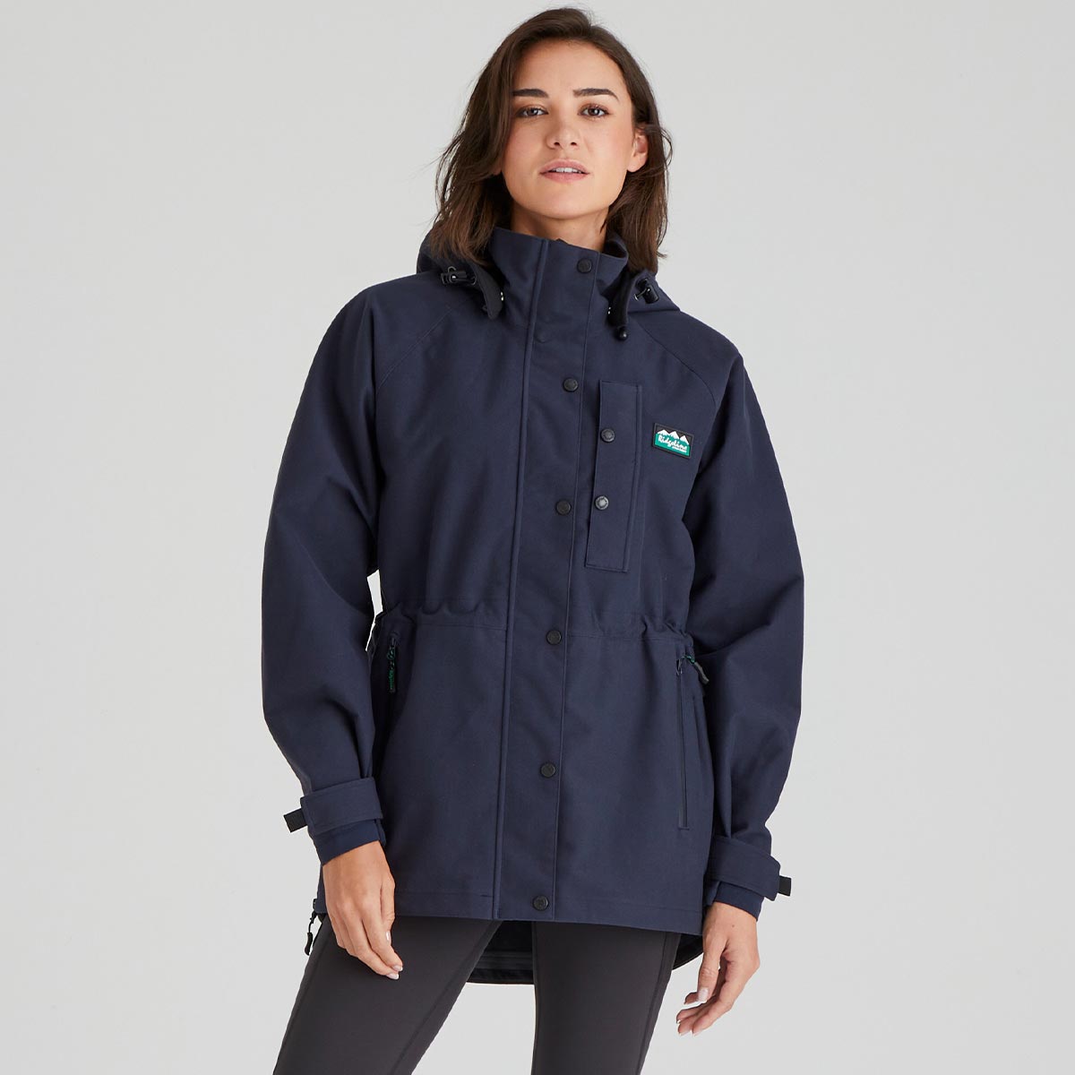 Ridgeline Women's Monsoon Classic Jacket - Navy - Front
