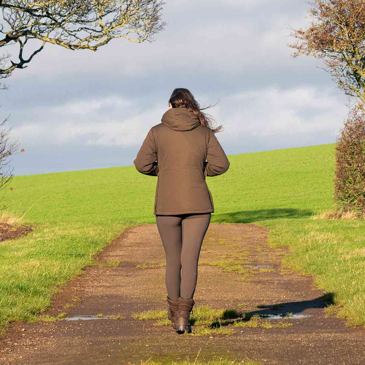 Deerhunter Lady Muflon Pro Winter Jacket- Rear