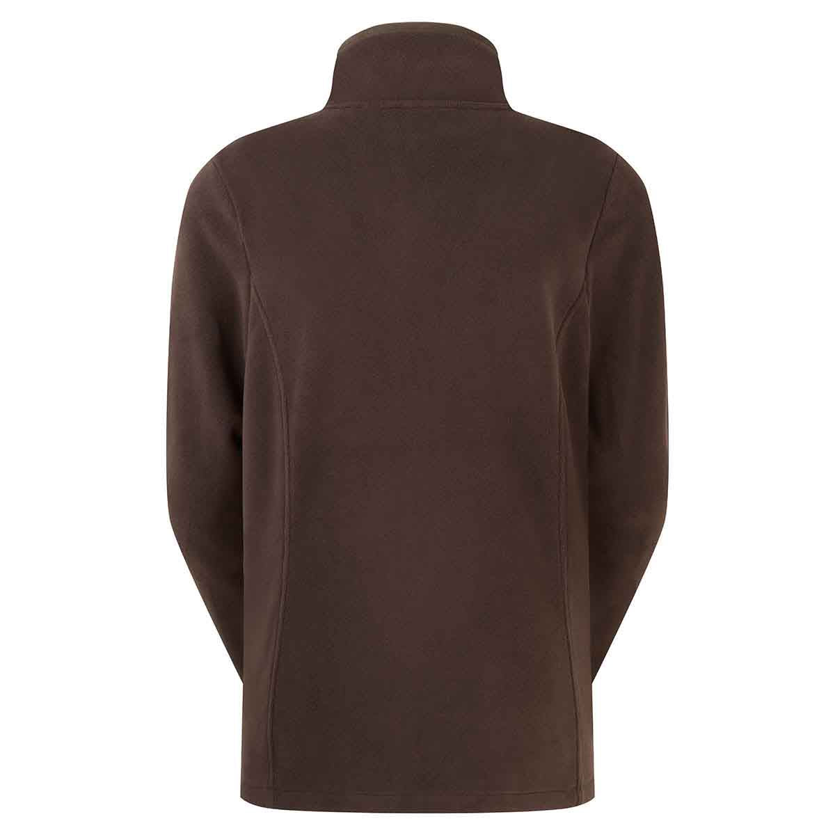 Ridgeline Women's Brenna Fleece Jacket - Deep Bark - Rear