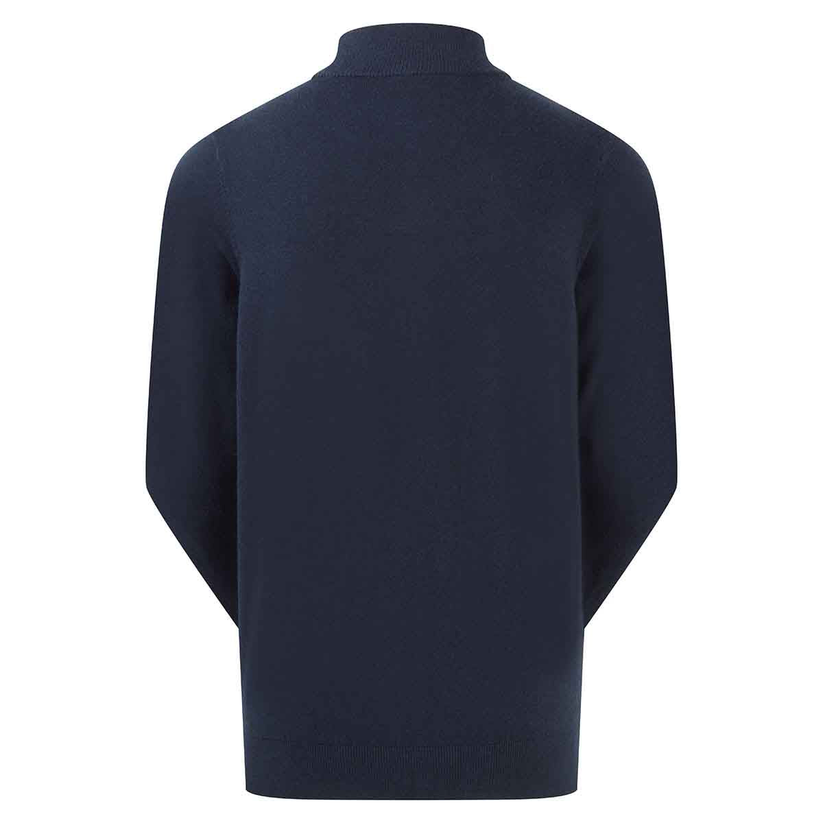 Ridgeline Women's Melford 1/4 Zip Neck Jumper - Navy Rear