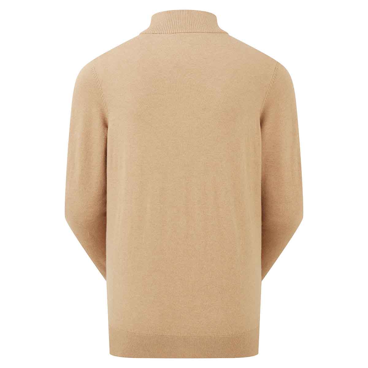 Ridgeline Women's Melford 1/4 Zip Neck Jumper - Sienna Rear