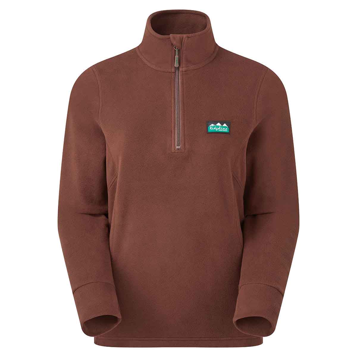 Ridgeline Narvik Women's Fleece Pullover - Oxblood