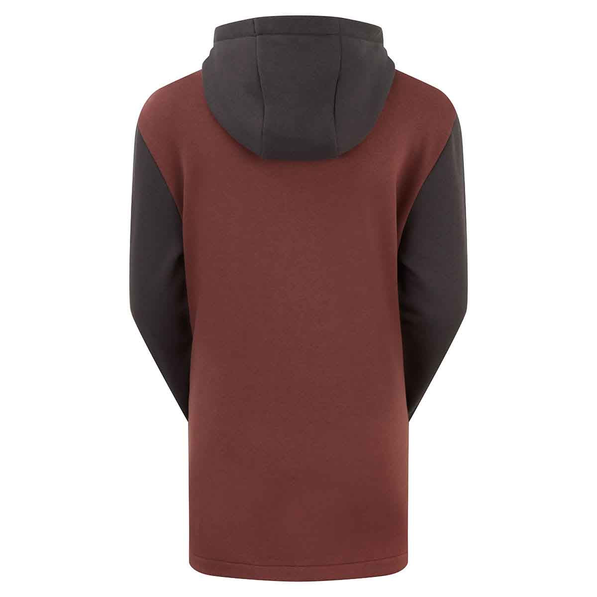 Ridgeline Women's Tribe Hoodie - Oxblood Tricolour - Rear