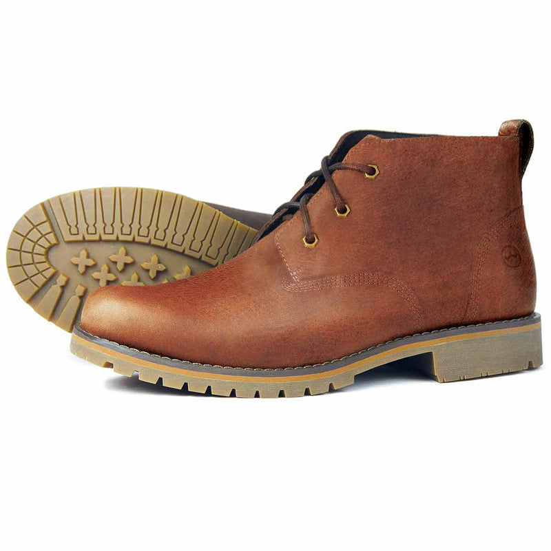 Orca Bay York Men's Leather Boots Havana