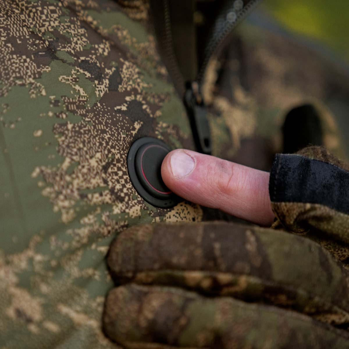 Harkila Heat Camo Jacket - Button