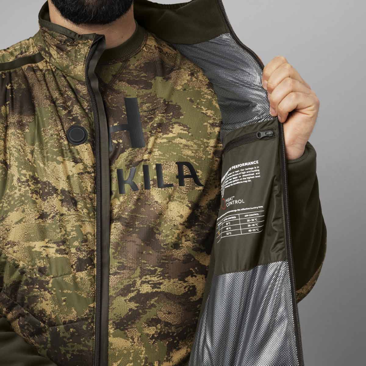 Harkila Heat Camo Jacket - lining