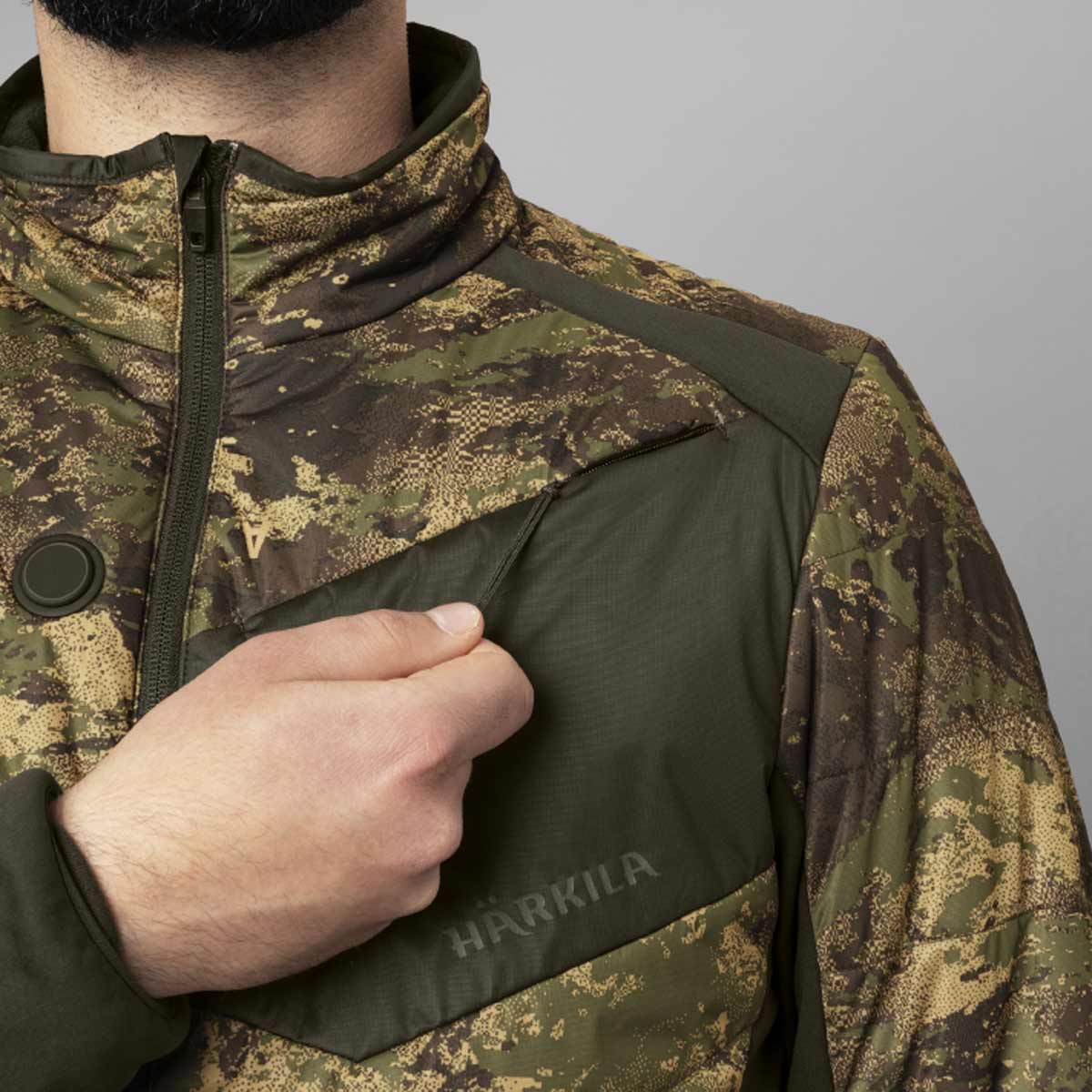 Harkila Heat Camo Jacket - Chest Pocket