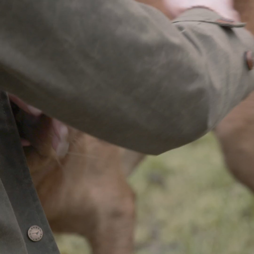 Laksen Ashley Women's Waxed Coat - Video